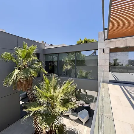Yalikavak Villa With Pool Garden Sea View